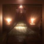 Maduro bi masajista - Maduro masajista con aceites esenciales luz de velas. Incienso muy o en
