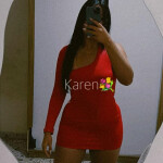 Karen Scort venezolana una bomba latina solo para ti Soy novedad ven y prueba mi estrecho calor.