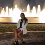 Catalina chica vip venezolana en Plaza España