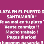 CHICA PARA PISO EN EL PUERTO DE SANTAMARÍA