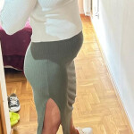 Morena con ganas de pasar bien