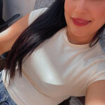 Chica colombiana recién llegada