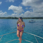 Melanie recién llegada en Puerto de la Cruz tnf