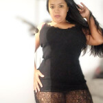 Andreita colombiana de buena actitud