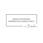 Masaje con espuma estiló turco y Terapéutico .