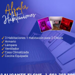 ALQUILER DE HABITACIONES EN ALICANTE ELCHE