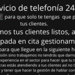 Publicista y Telefonistas 24 horas déjanos hacer el trabajo difícil tu solo atiende al llegar
