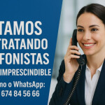 ¡Estamos contratando telefonistas!