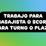 TURNO O PLAZA PARA MASAJISTA O ESCORT