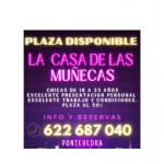 DISPONIBLE PLAZA EN PONTEVEDRAD