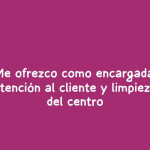 ME OFREZCO COMO ENCARGADA DE CASA DE CITAS Y MASAJES EN LA PROVINCIA DE MÁLAGA HABLO ESPAÑOL E INGLÉS CON FLUIDEZ