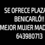 Plaza libre en benicarlo plaza hoy