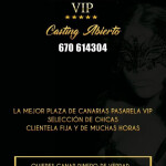 Plazas para escorts en Tenerife