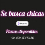 Plaza Para Chicas Disponibles