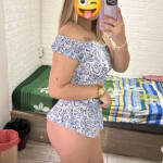 Samanta colombiana rubia muy divertida en Viveiro