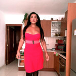 Trans Anahi femenina panameña en Puerto de La Cruz