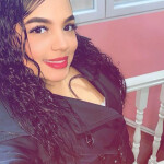 Morena divertida venezolana