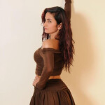 Paulina con gana de disfrutar