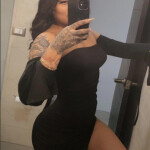 SAM HERMOSA LATINA MENTE PELI NEGRA