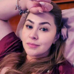 Angélica una cosmopolita chica en Burgos