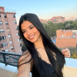 Latina amable y cariñosa