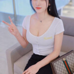 Chica jovencita en Benidorm