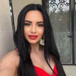 Dulce jovencita alisa