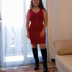 Lina madura recién llegada