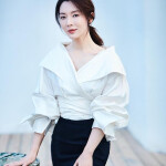 Asiática oriental cariñosa recién llegada