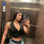 Linda latina en la rapita