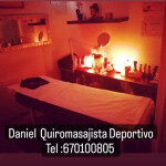Quiromasajista Masculino Deportivos zona atocha