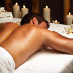 Sesión relajante a caballeros