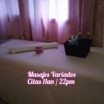 Masajes variados no trabajo madrugada