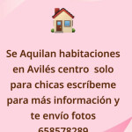 Se alquila habitaciónes