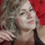 Colombiana en mora rubia