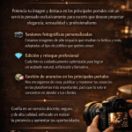 Fotografia - Sesiones fotográficas personalizadas Creamos imágenes de alto impacto que resaltan tu b