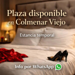 Plaza disponible en Colmenar Viejo Madrid
