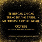 BUSCAMOS CHICAS - Estamos seleccionando mujeres de 20 a 40 años con buena presencia y actitud profes