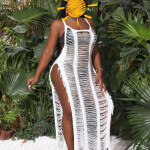 Hermosa Latina en plaza Elíptica Carabanchel Usera