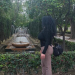 Recien llegada a la isla