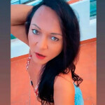 Brasileña por primera vez por Santiago de compostela