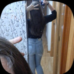 Española elegante recién llegada a Barcelona