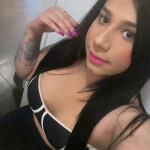 Hermosa chica trans exquisita latina melany