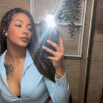 Chica top recién aterrizó en la palma los cancajos