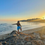 De visita Jenna y carismatica