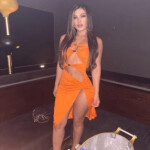 Fun elegant girl with a lot of ity