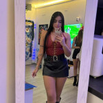 Sofia colombiana jovencita en Aranjuez