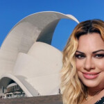 Latina bella en la islas