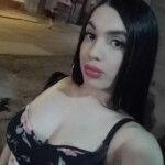 Chica transexual colombiana bella