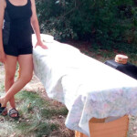 MASAJES CON AL AIRE LIBRE